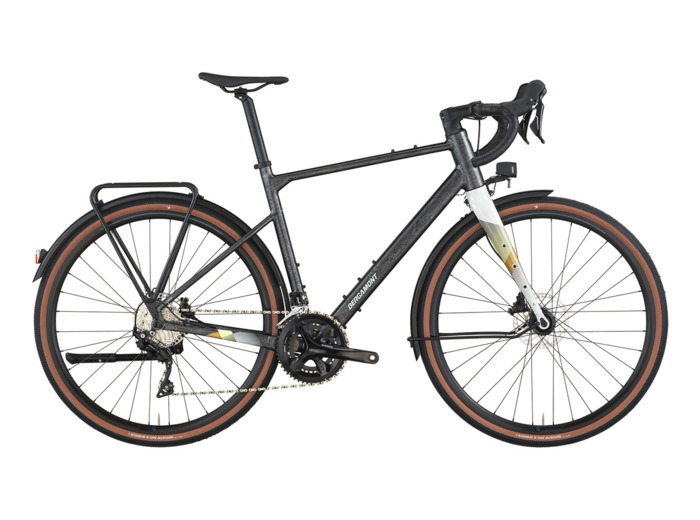 Vélo de gravel GRANDURANCE RD 20 Gris Marbre