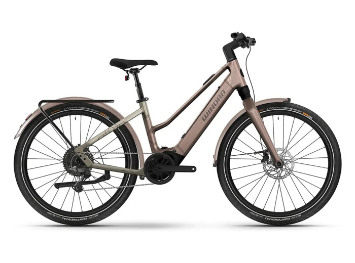 Vélo urbain électrique IRIDE PURE X10 MID Bronze