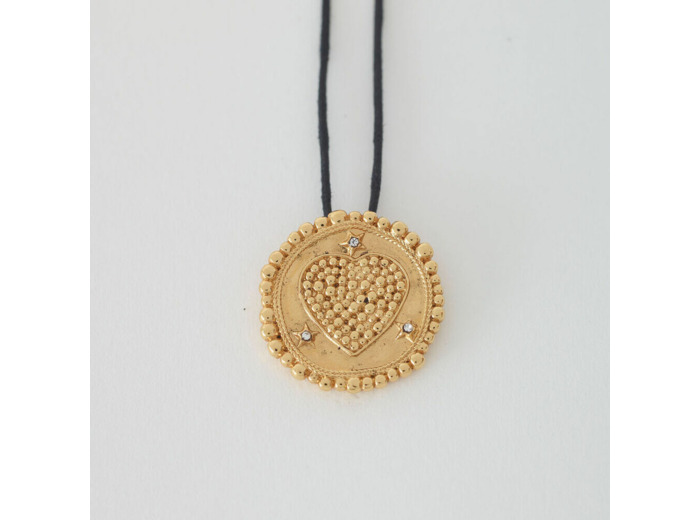 Médaille constellation cœur