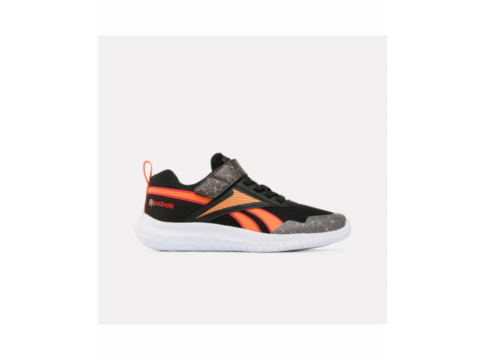 Chaussures Enfant RUSH RUNNER 5 ELASTIC LACE et TOP STRAP Noir