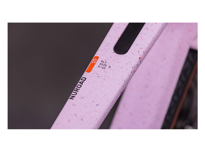 Vélo de gravel NUROAD C:62 SLX Rose/Orange