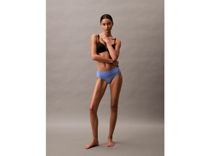 CULOTTE BRÉSILIENNE AVEC DENTELLE LOGO