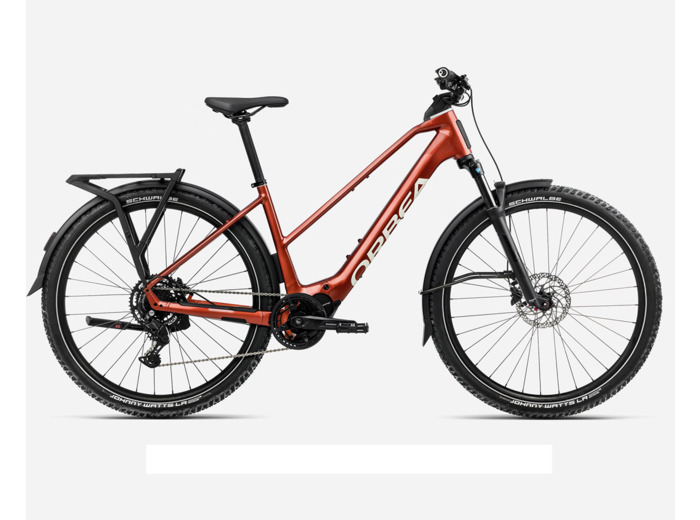 VTC électrique KEMEN ADV 30 MID Rouge Mars/Blanc Ivoire
