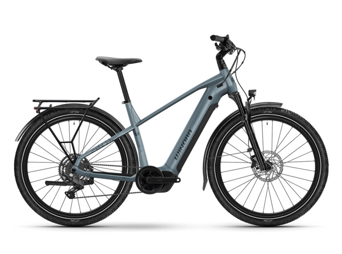 Vélo urbain/trekking électrique YUCATAN X9 HIGH Glacier