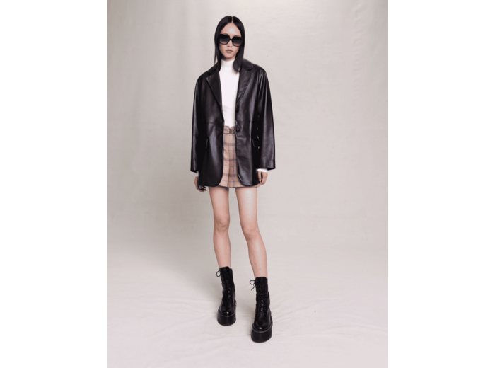 Veste en cuir