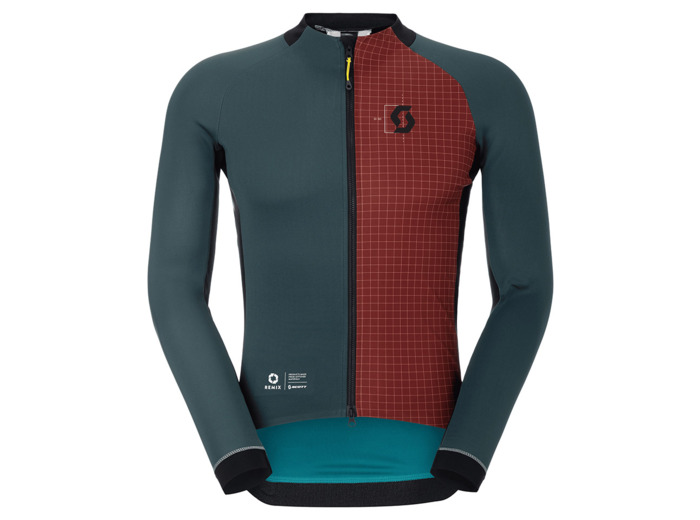Veste coupe-vent Homme RC PRO WARM WINDSTOPPER REMIX Vert Aruba/Bois Rouge
