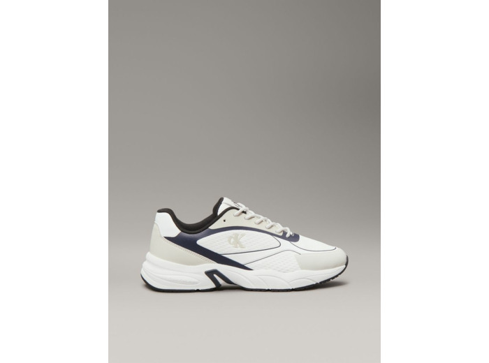 BASKETS BASSES EN TRICOT RETRO TENNIS