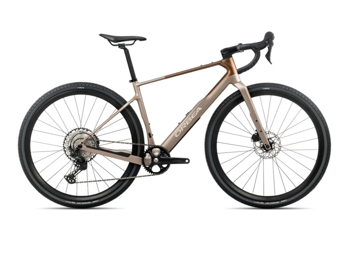 Vélo de gravel TERRA M30TEAM 1X Nickel/Cannelle