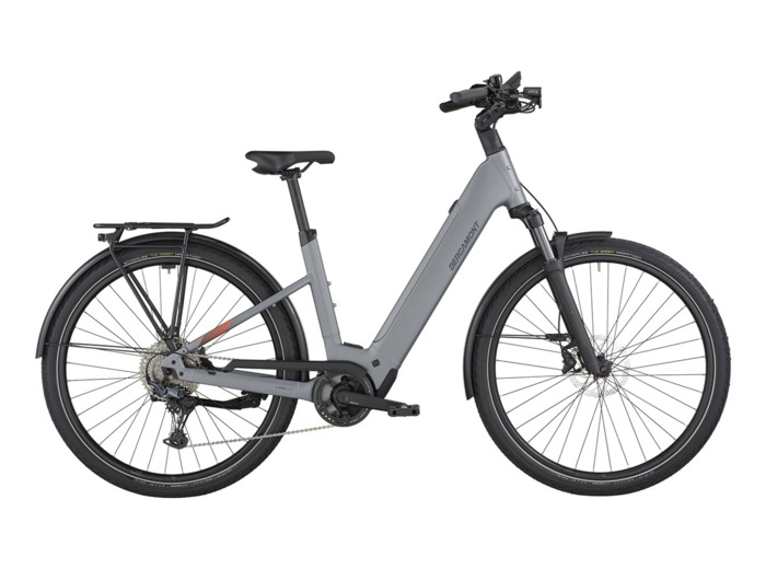 Vélo urbain/trekking électrique E-HORIZON SPORT 10 WAVE Gris Pierre