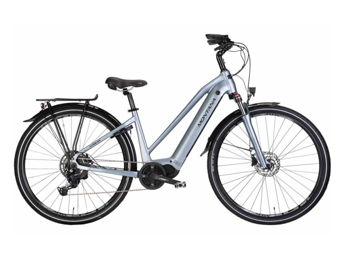 Vélo urbain électrique KARMA LADY CUES 9V 602WH Gris