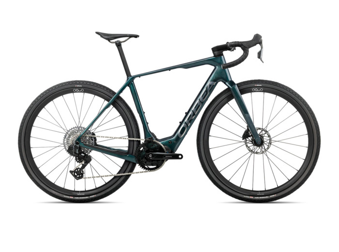 Vélo de gravel électrique DENNA M31E Vert/Brume