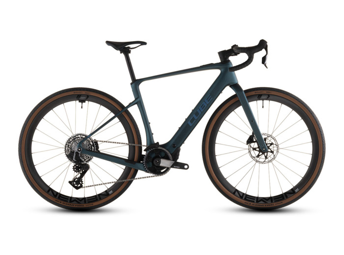 Vélo de gravel électrique NUROAD HYBRID C:62 SLT 400X Vert Royal