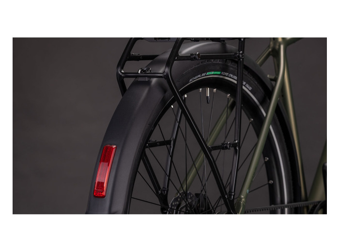 Vélo urbain EDITOR ONE FE Vert/Noir