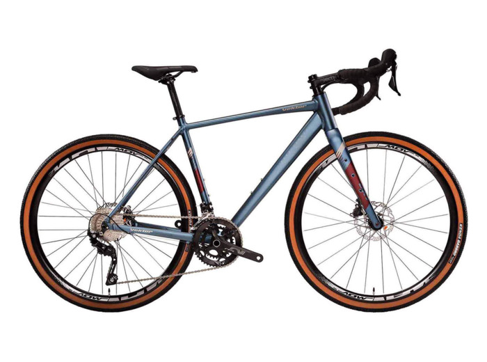 Vélo de gravel RENAISSANCE GRX 1X12V Bleu/Bordeaux