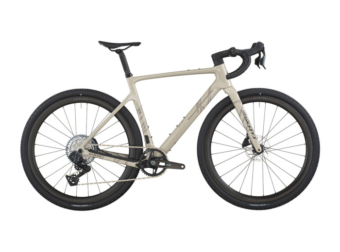 Vélo de gravel ADDICT GRAVEL 20 Beige Taupe