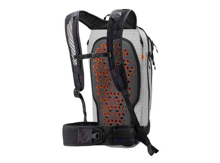 Sac à dos Unisexe TRAIL PROTECT 20 Gris Clair/Noir