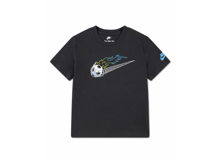 T-shirt Jeune enfant NKB SOCCER SWOOSH TEE Noir