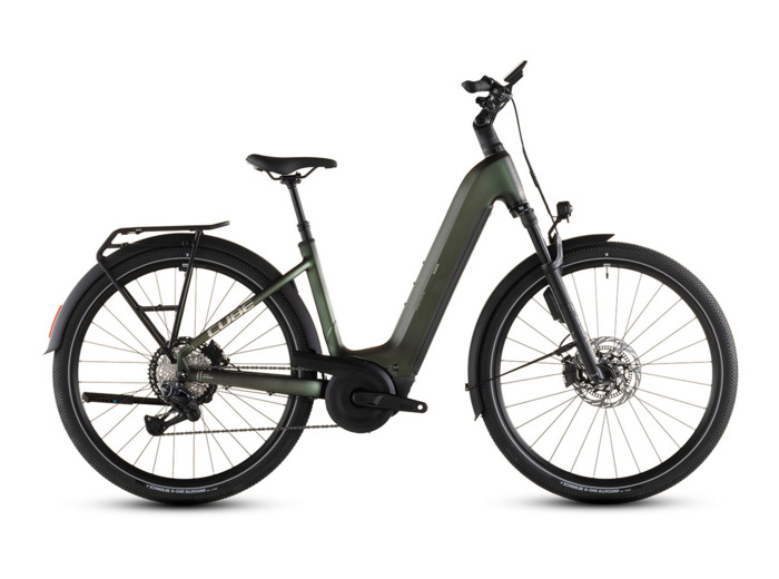 VTC électrique NURIDE HYBRID SLT 800 Vert/Chrome