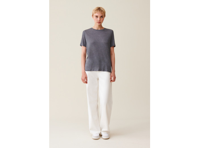 T-shirt manches courtes brodé CP