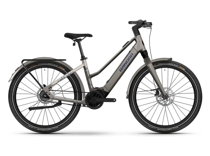 Vélo urbain électrique IRIDE PURE R5F MID Gris
