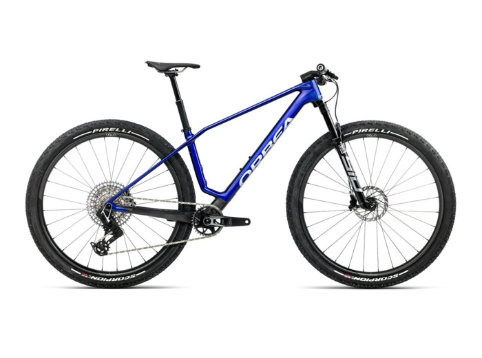 VTT semi rigide ALMA M-TEAM AXS Bleu Cobalt/Carbone