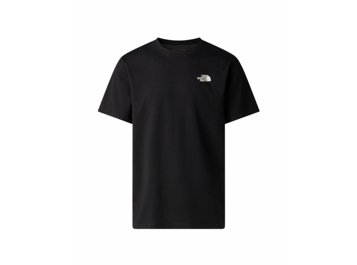 T-shirt Homme M VERTICAL REGULAR SHORT SLEEVE TEE-GRAP Noir