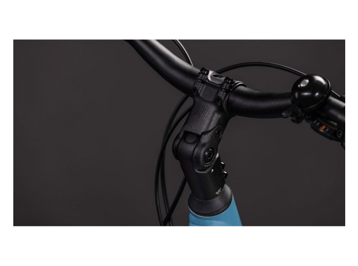 Vélo trekking TOURING ONE Bleu/Gris