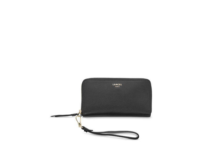 Lettrines de Lancel - PORTEFEUILLE LONG - Noir