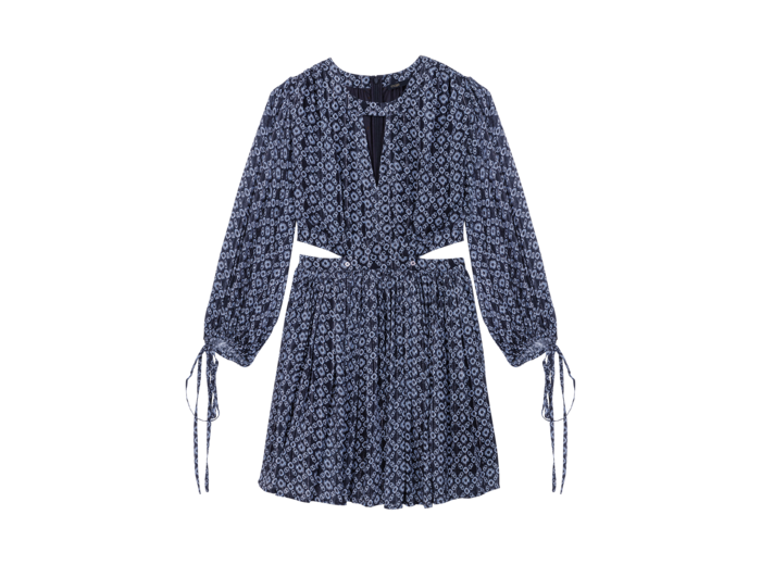 Robe courte imprimé Clover
