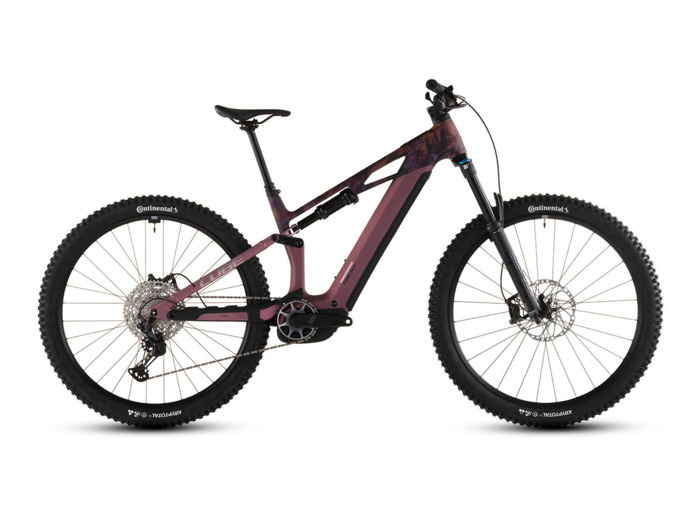VTT tout suspendu électrique STEREO HYBRID ONE44 HPC SLX 800 Rose/Art
