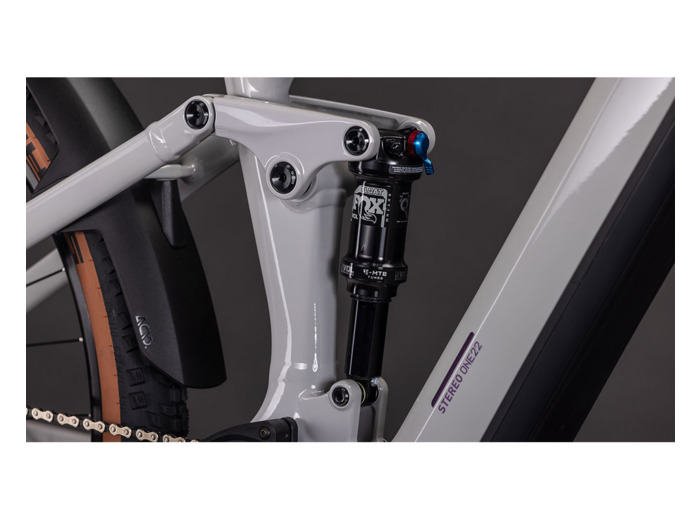VTT tout suspendu électrique STEREO HYBRID ONE22 SLX 800 Gris