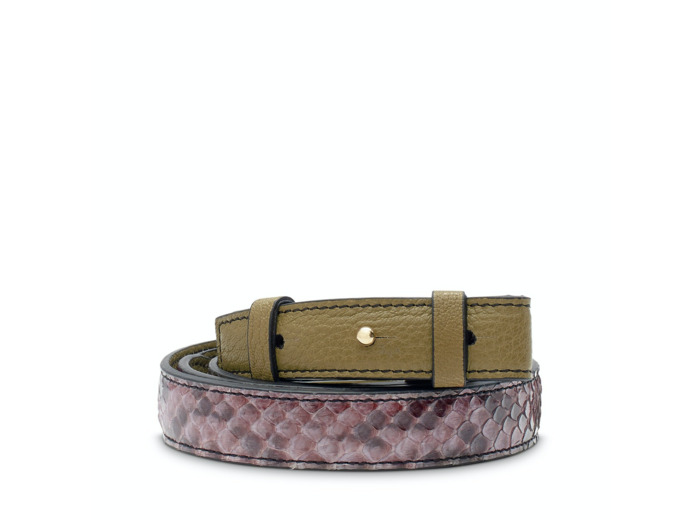 Pia de Lancel - Bandoulière amovible - Gris Ardoise