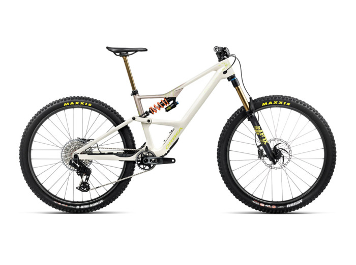 VTT tout suspendu OCCAM LT M-TEAM Blanc Ivoire/Nickel