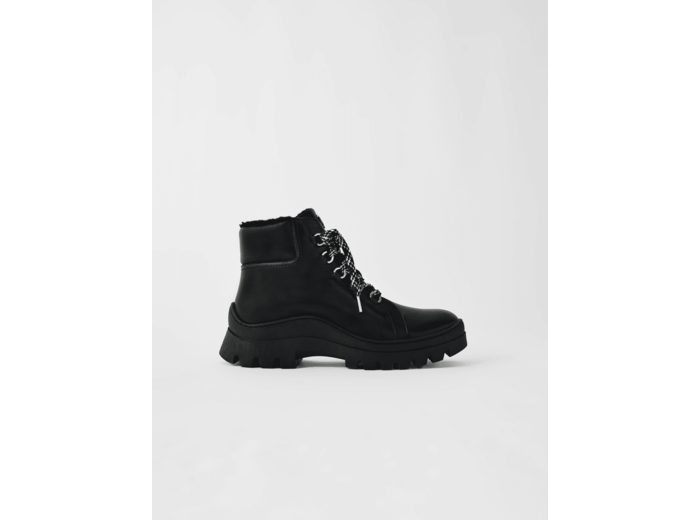 Bottines en cuir