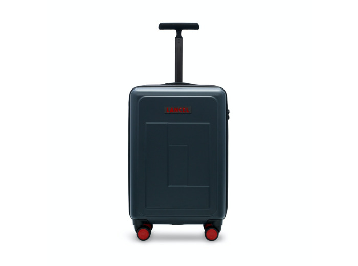 Aviona de Lancel - VALISE CABINE 4 ROUES LIGHT - Petit modèle - Bleu Marine