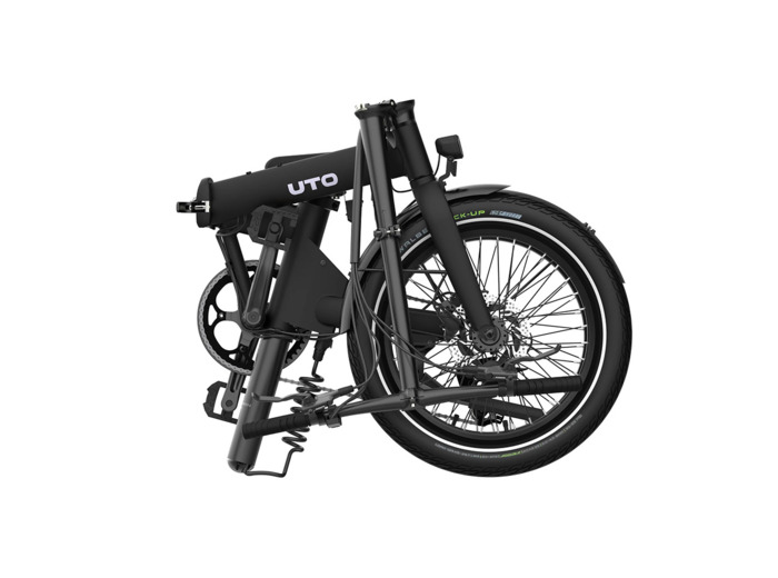 Vélo pliant électrique OG20 378Wh Noir Onyx