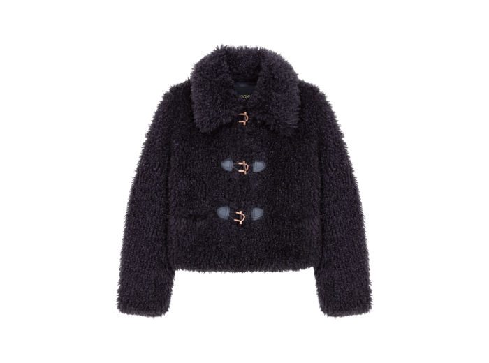 Manteau court en bouclette