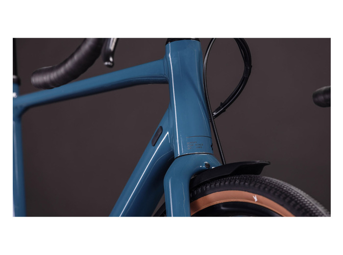 Vélo de gravel NUROAD ONE FE Vert Bosquet/Noir