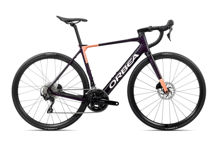 Vélo de route électrique GAIN M30 Violet/Orange
