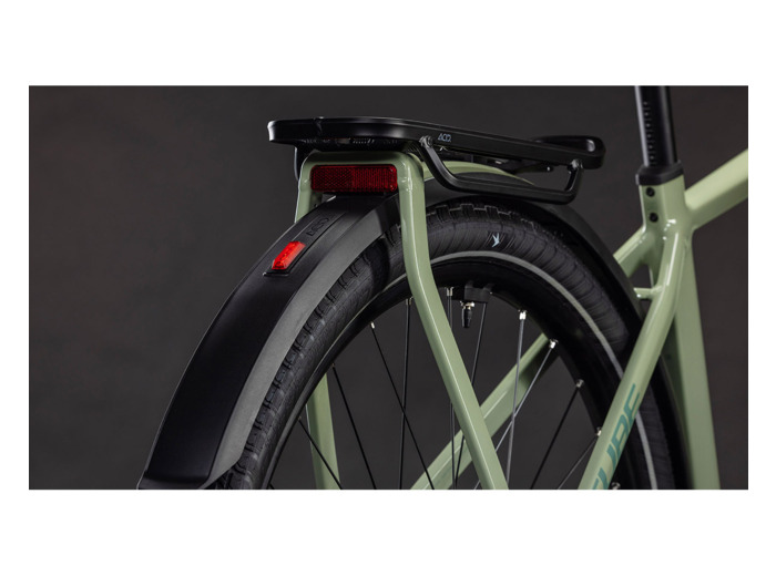 Vélo trekking électrique KATHMANDU HYBRID ONE 800 Vert Pois/Vert