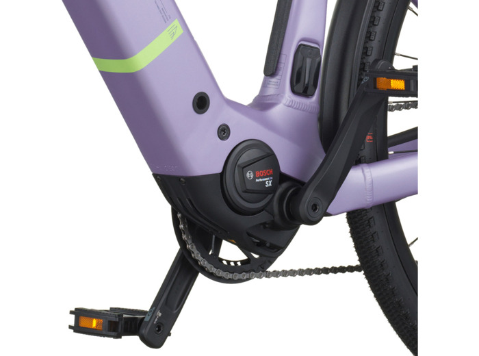 Vélo urbain électrique PASSAGE 20 WAVE Violet Lilas