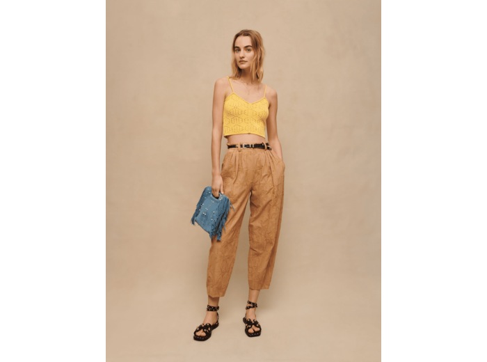 Pantalon carotte