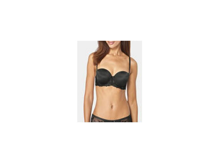 SEXY ANGEL SPOTLIGHT WDP - Soutien-gorge avec bretelles amovibles - NOIR