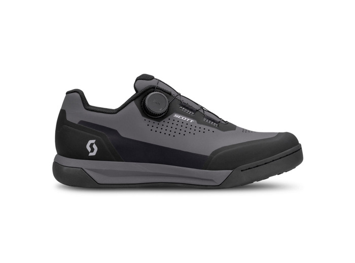 Chaussures VTT Femme MTB VOLT EVO CLIP BOA Gris Foncé/Noir