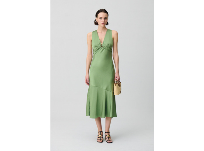 Robe longue fluide