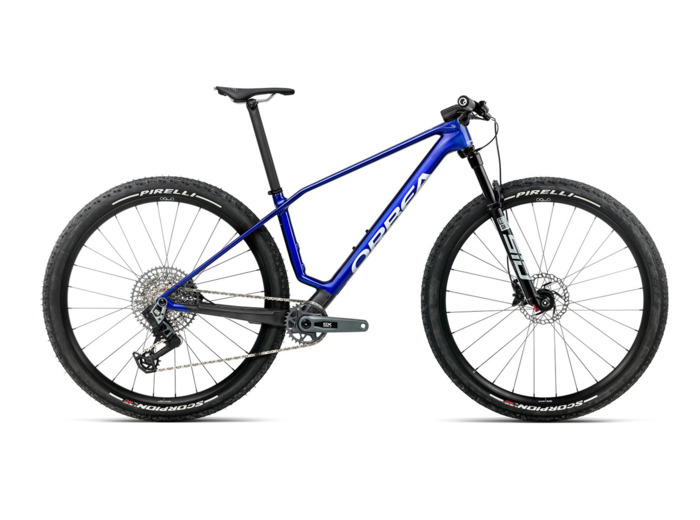 VTT semi rigide ALMA M-PRO Bleu Cobalt/Carbone