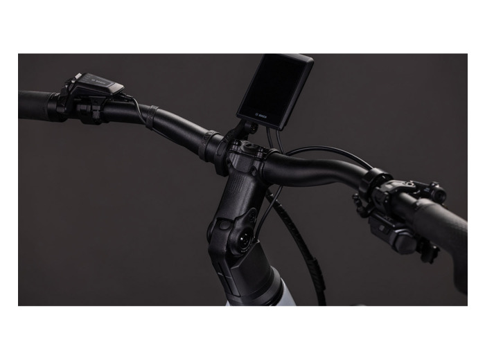 Vélo trekking électrique KATHMANDU HYBRID SLX 800 Gris/Gris