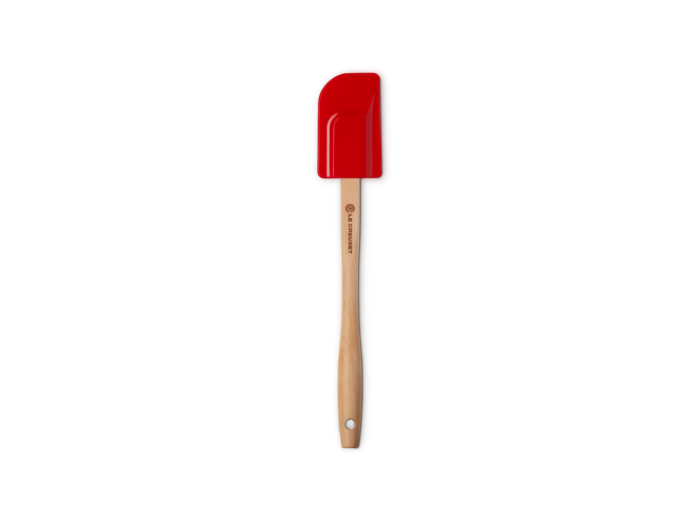 Spatule médium en silicone 29cm cerise