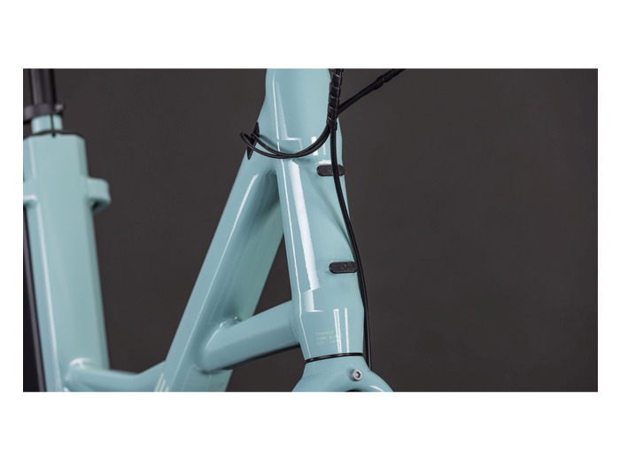 Vélo urbain électrique COMPACT HYBRID COMFORT 545 Bleu Ciel/Bleu