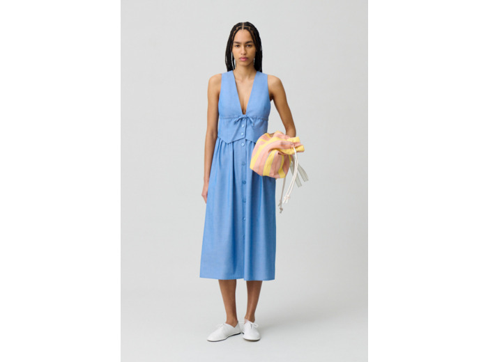 Robe veston longue